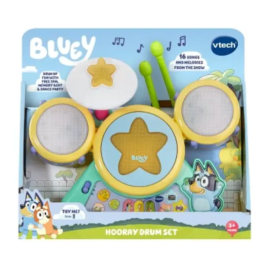 VTech Bluey Drum Set image {8}