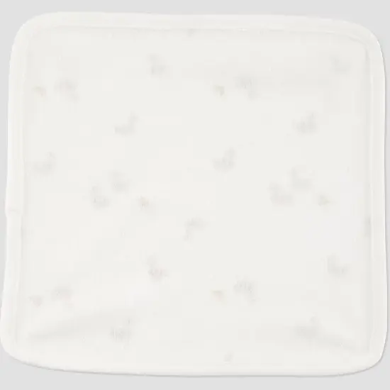 Carter's Just One You&reg;️ Baby Duck Washcloth - Gray: Cotton Terry Animal Print 9"x9" image {2}