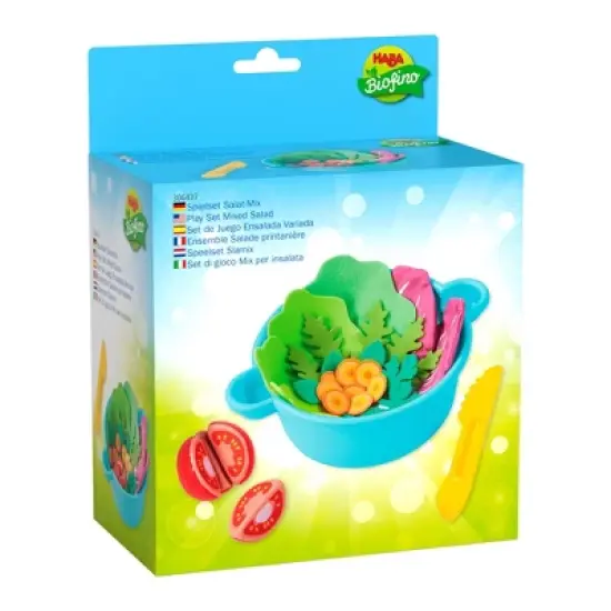 HABA Biofino Mixed Salad - Pretend Play Food Encourages Healthy Habits image {5}