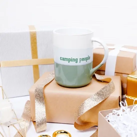 Pavilion Gift Company - Camping People - 18 oz Mug - Drinkware image {3}