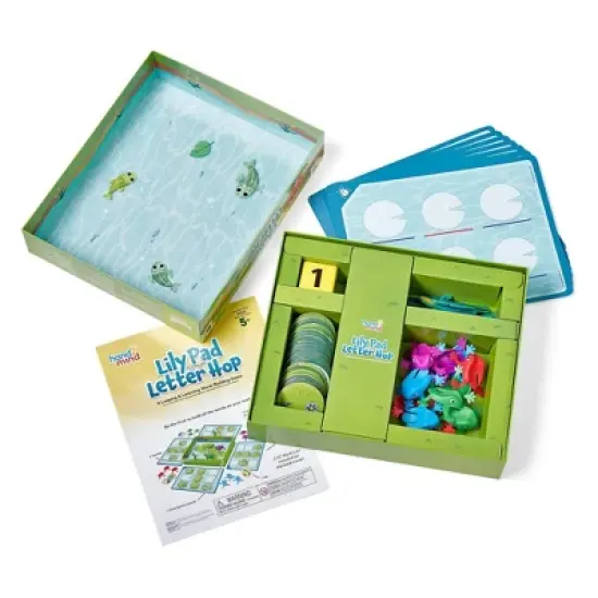 Hand2Mind Leapin' Lily Pads CVC Board Game image {4}