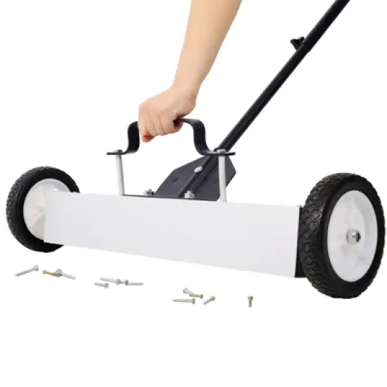 Dexmalle 24'' Rolling Magnetic Pick-Up Sweeper image {12}