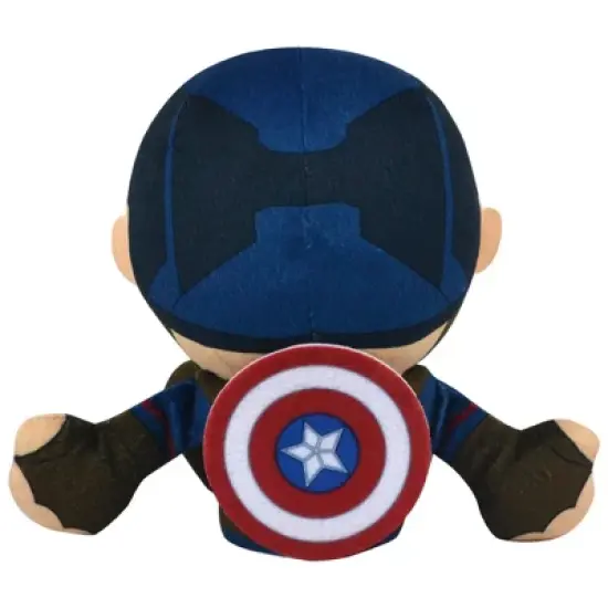 Bleacher Creatures Marvel Captain America 8" Kuricha Sitting Plush image {1}