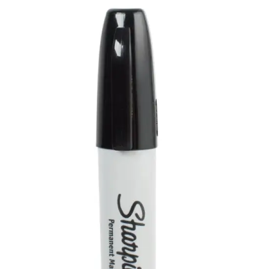 Sharpie Permanent Marker 5.3mm Chisel Tip Black Dozen 38201 image {7}