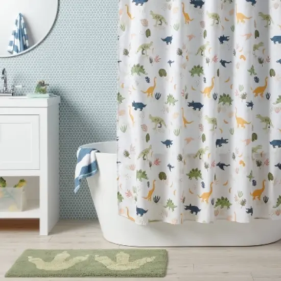Dinosaur Kids' Shower Curtain - Pillowfort&trade; image {1}