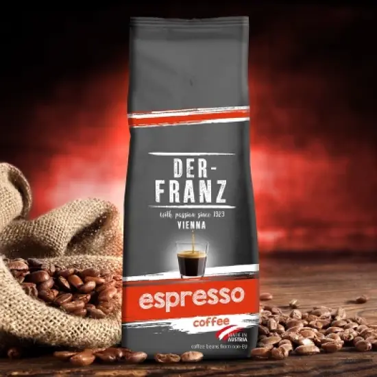 Der Franz Espresso Whole Bean Coffee 17.6oz/500g image {1}