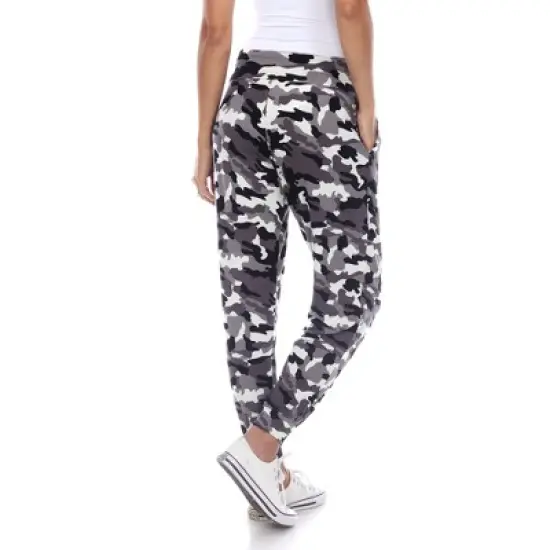Camo Harem Pants - White Mark image {3}