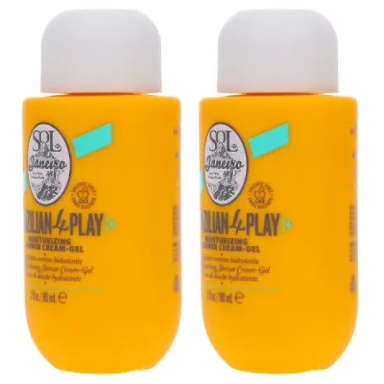 Sol de Janeiro Brazilian 4 Play Moisturizing Shower Cream-Gel 3 oz 2 Pack image {1}