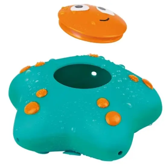 Hape Ocean Floor Squirters: Octopus & Starfish Bath Toy Set, 18mo+ image {2}