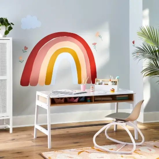 Oversized Rainbow Kids' Wall Decal - Pillowfort&trade; image {1}