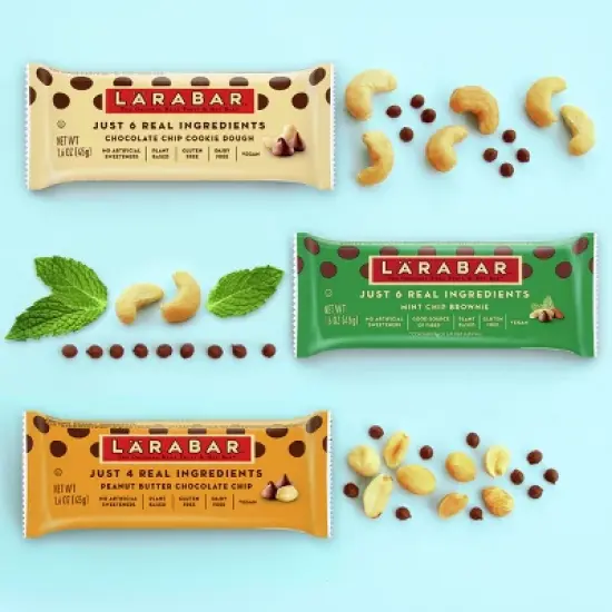 Larabar Chocolate Chip Cookie Dough Bar - 19.2oz/12ct image {4}