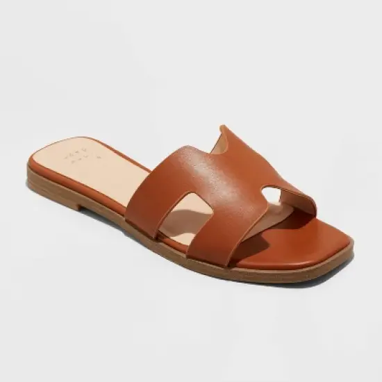 Women's Nina Flat Sandals - A New Day&trade; image {5}