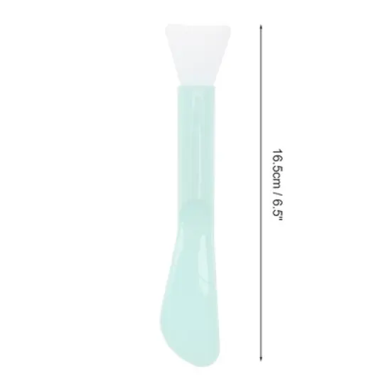 Unique Bargains Double-headed Shovel Type Facial Mask Brush 1 Pc image {3}
