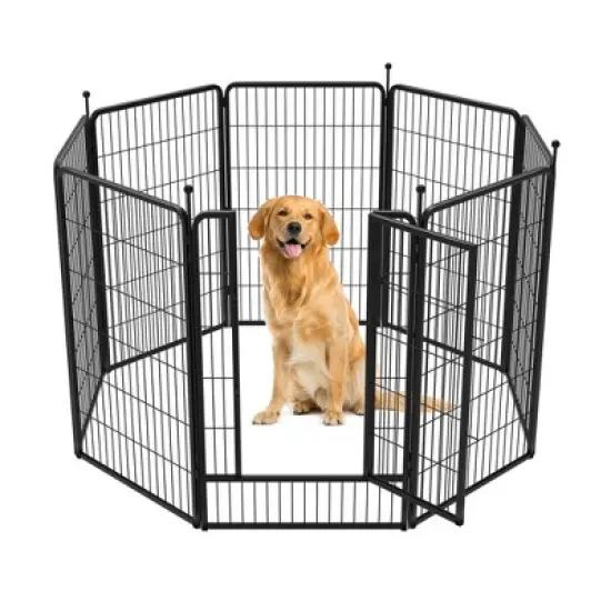 FXW Instant Dog Playpen, Portable Pet Fence for Outdoor, RV Trips, and Camping, Panels for Puppy and Small Dogs│Patented image {15}