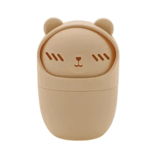 Unique Bargains Portable Bears Makeup Sponge Holder 1 Pc image {8}