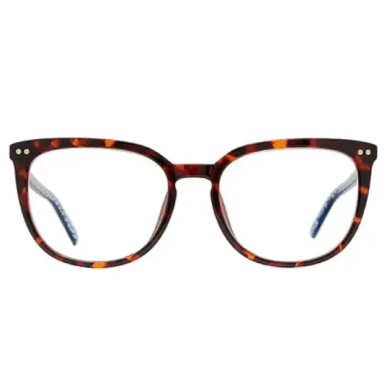 Kate Spade KS Albi 086 Womens Square Reading Glasses Dark Havana 52mm image {1}