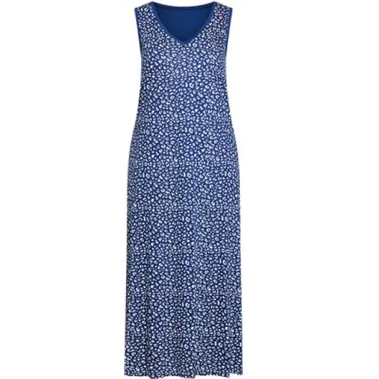 Women's Plus Size Summer Love Sleep Maxi Dress - leopard | AVENUE image {2}