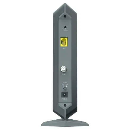 Netgear Cable Modem - Black (CM1000-100NAS): Gigabit Ethernet, Cox, Spectrum, Xfinity Compatible image {2}