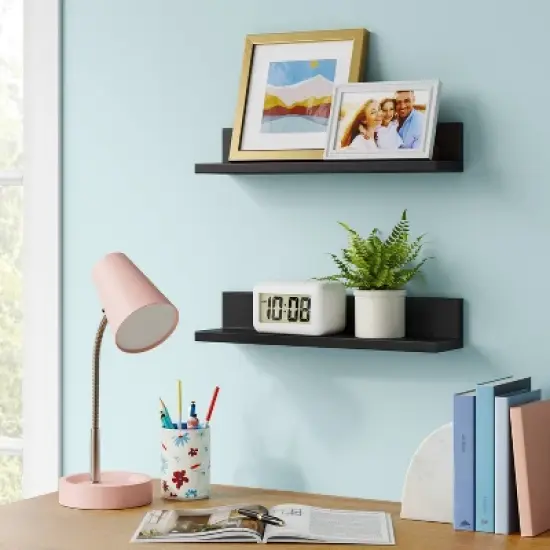 15" Wall Shelf Picture Ledge 2pk - Room Essentials&trade; image {1}