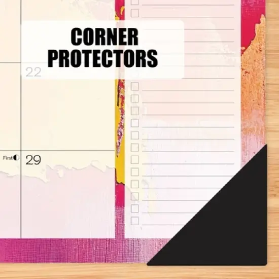 Willow Creek Press Abstract Art Academic July 2025 - June 2026 17"x12" Small Monthly Deskpad Calendar image {3}