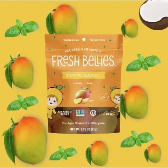 Fresh Bellies Two To Mango Baby Snacks - 0.75oz image {2}