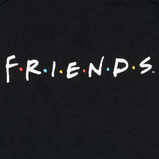 FRIENDS Bodysuit Pants and Hat 3 Piece Outfit Set Black  image {4}