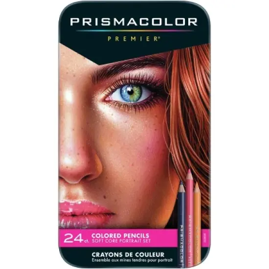 Prismacolor Premier Colored Pencils 24/Pkg-Portrait image {1}