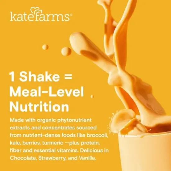 Kate Farms Kids' Nutrition Vanilla Shake - 8.45oz/4pk image {3}