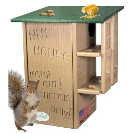 JCS Wildlife Ultimate Squirrel House Nesting Box image {12}