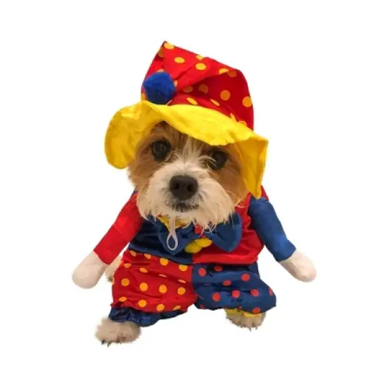 Midlee Clown Dog Costume image {5}