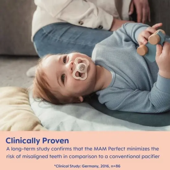 MAM 2pk Supreme Pacifier 16+ Months - Boy image {6}