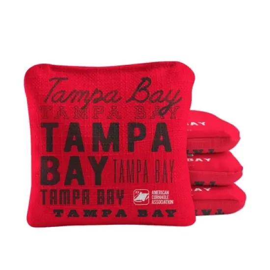 Skip's Garage | Gameday Tampa Bay Football Synergy Pro Cornhole Bags (Set of 4) image {5}