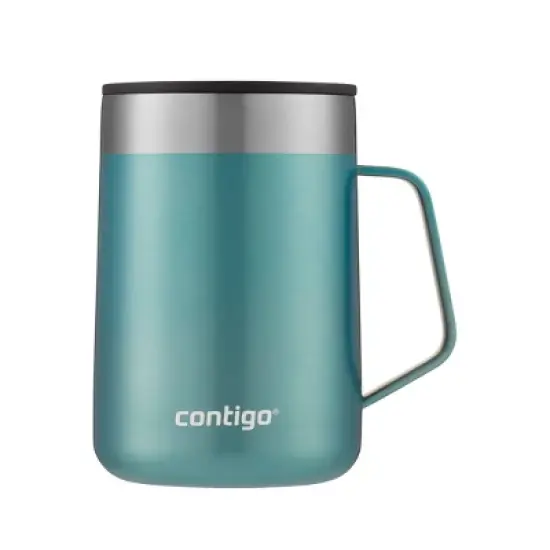 Contigo 14oz Stainless Steel Vacuum-Insulated Mug with Handle image {14}