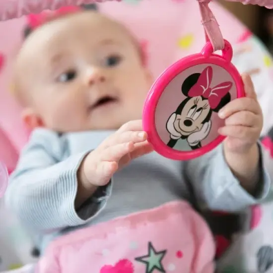 Bright Starts Minnie Mouse Spotty Dotty Vibrating Bouncer image {3}