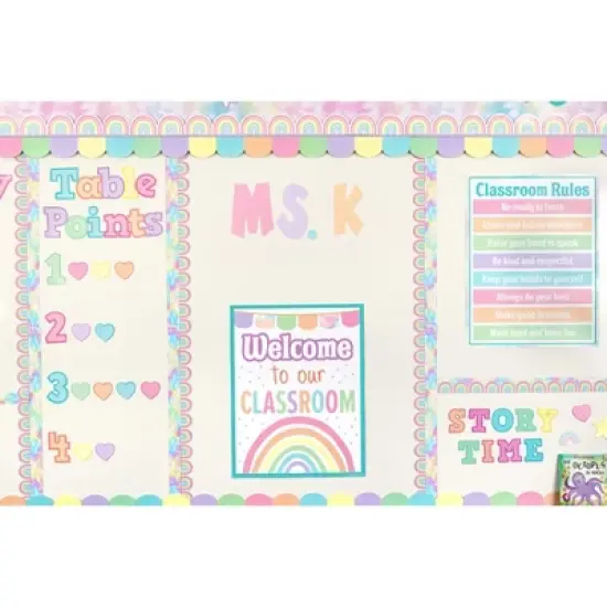 Teacher Created Resources&reg; Pastel Pop Bold Block 3" Magnetic Letters, 55 Pieces image {2}