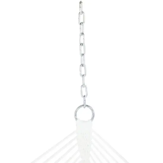 Sunnydaze Double Quilted Fabric Hammock with Universal Steel Stand - 450-Pound Capacity image {4}