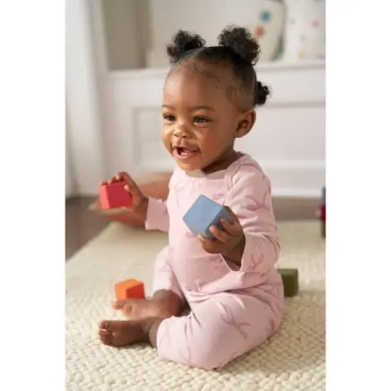 Carter's Just One You&reg; Baby Girls' Bows Long Sleeve Bodysuit - Burgundy image {3}