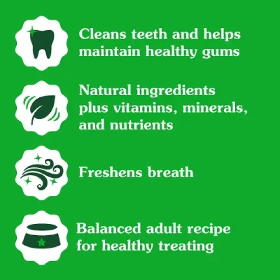Greenies Pumpkin Spice Flavor Petite Dental and Hard Chews Dog Treats - 6oz/10ct image {4}