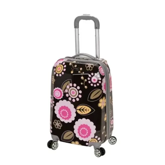 Rockland Vision 3pc Polycarbonate/ABS Hardside Carry On Spinner Luggage Set - Pucci image {2}