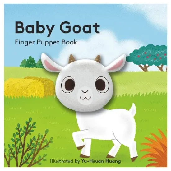 Baby Goat: Finger Puppet Book - (Baby Animal Finger Puppets) by  Chronicle Books (Board Book) image {1}