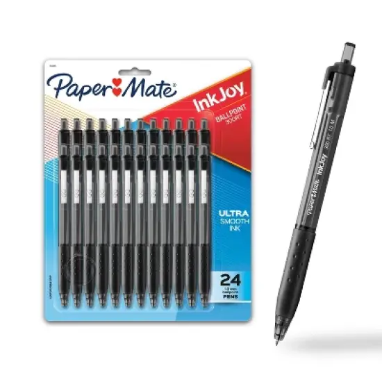 Paper Mate Ink Joy 300RT Ballpoint Pens 1.0mm Black image {7}