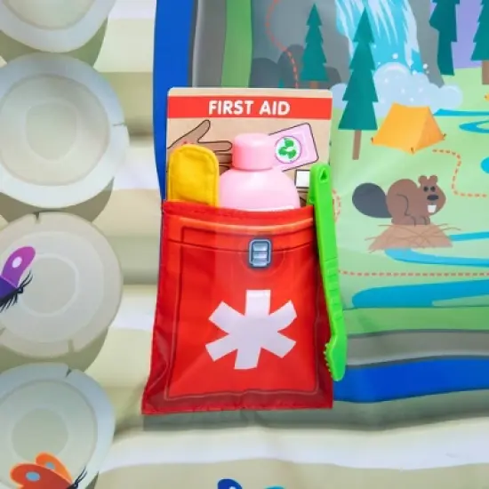 Melissa & Doug Let's Explore Park Ranger Cabin and Boat image {5}