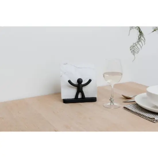 Umbra Buddy Napkin Holder Black image {11}