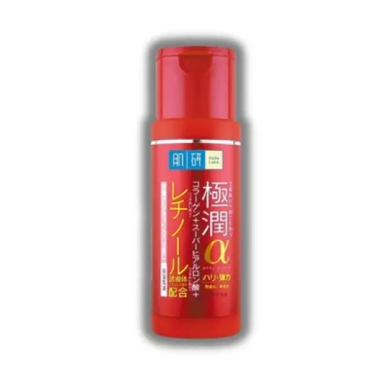 Rohto Hada Labo Gokujyun Anti Aging Care Milky Lotion | Free of fragrances, colorants, mineral oils, alcohol and parabens - (4.7 oz) image {2}