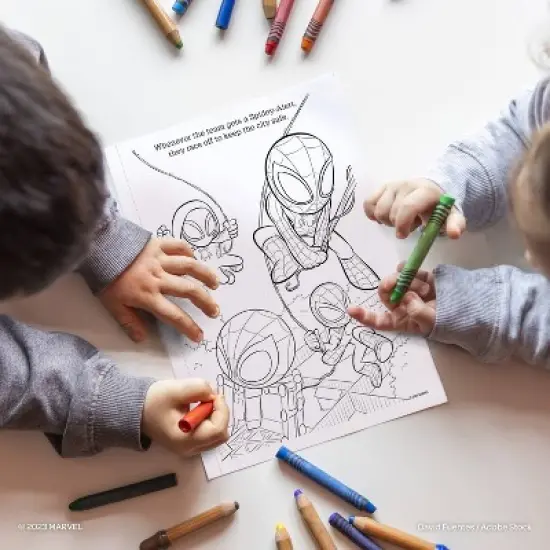 Spidey & his Amazing Friends Crayon & Paint Activity Book image {3}