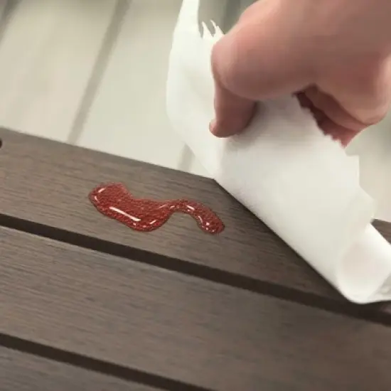 Lifetime Adirondack Chair and Ottoman Set, Rustic Brown (60294) image {4}