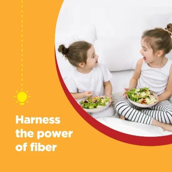 Kids Fiber Gummies, Vitamins for Kids Constipation Relief, Immune Support & Digestive Support, Orange & Mixed Berry Flavors, Phytoral, 60ct image {3}