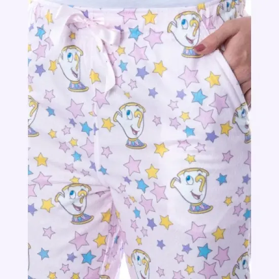 Disney Princess Women's Beauty And The Beast Chip Potts Pajama Pants image {2}