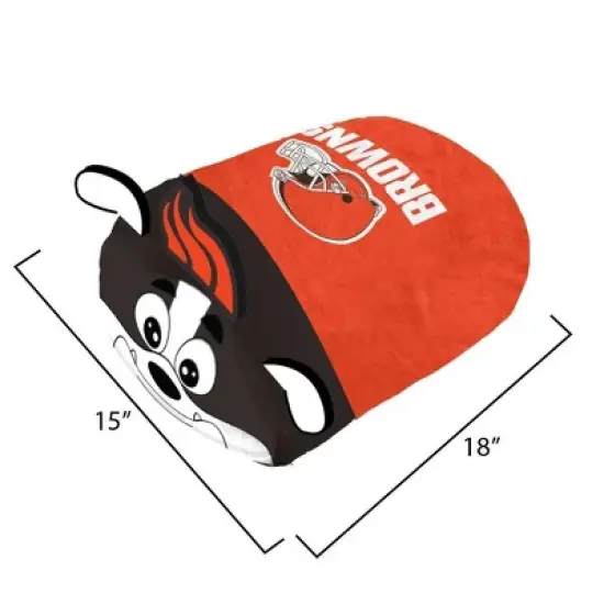NFL Cleveland Browns Stackable Plushie Mascot Pillow image {2}