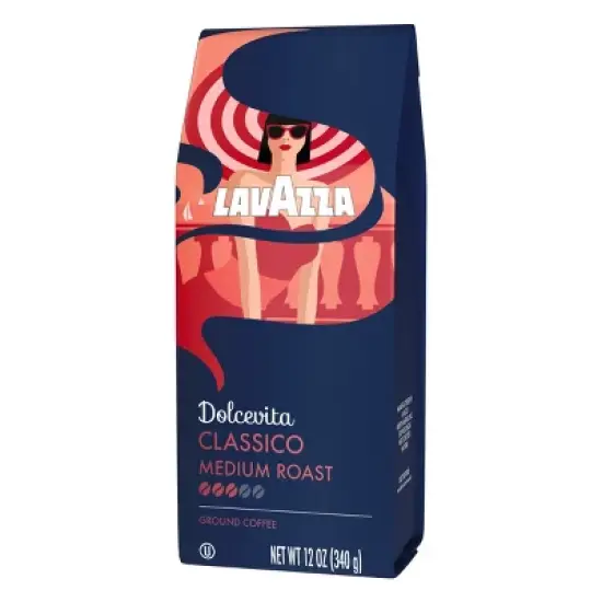 Lavazza Classico Medium Roast Ground Coffee - 12oz image {10}